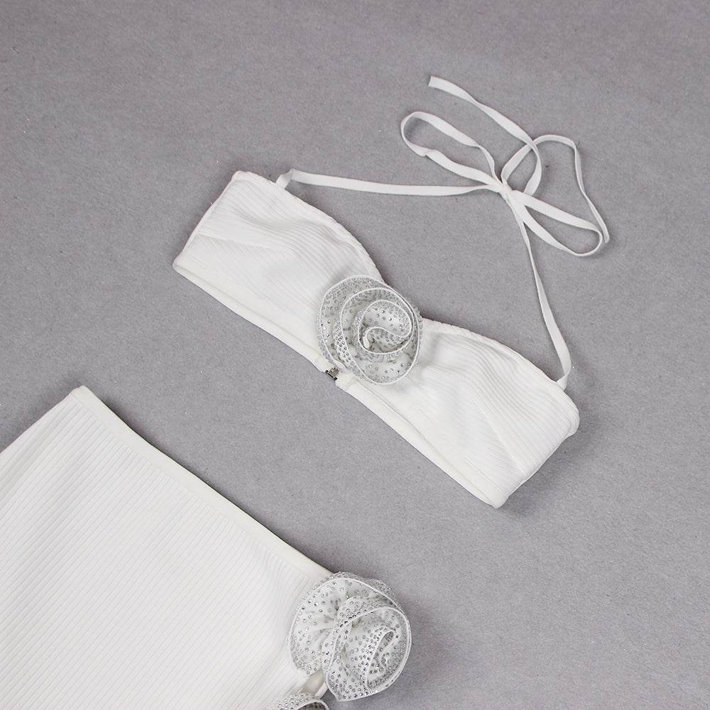 Milan flower skirt set - REBECATHELABEL