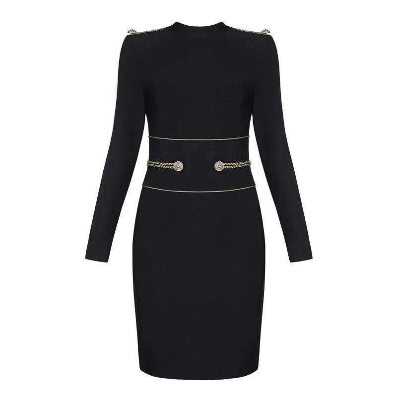 Nandi long sleeve dress - REBECATHELABEL