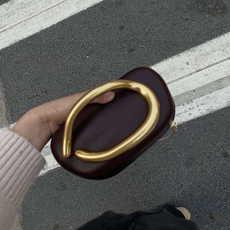 Clutch Metal Small Square Box Bag Cocktail All Match Phone Hand Carrying Crossbody Pouch