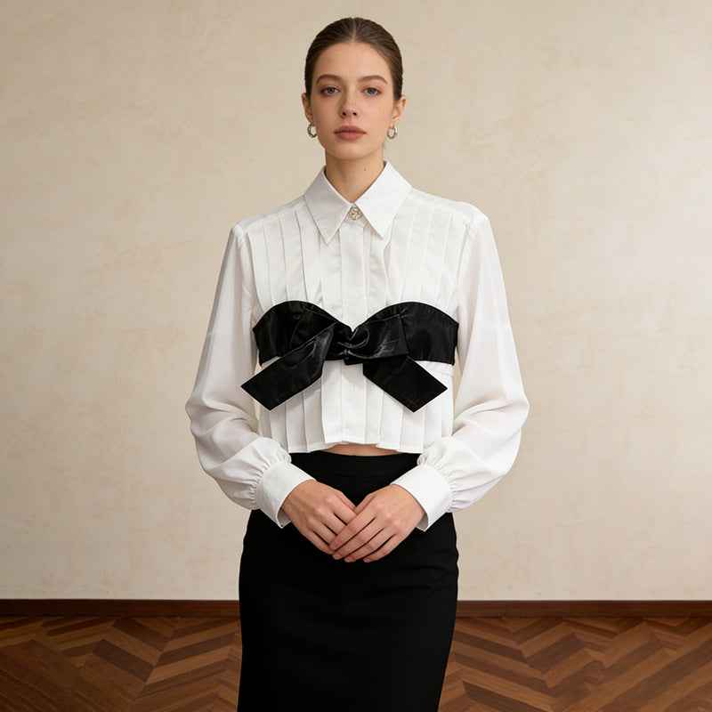 Casual Shirt Spring Colorblock Shirt