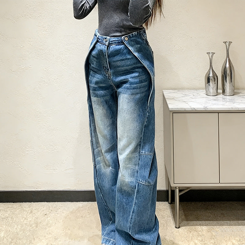 Comfort Casual Jeans Winter All Match Straight Pants