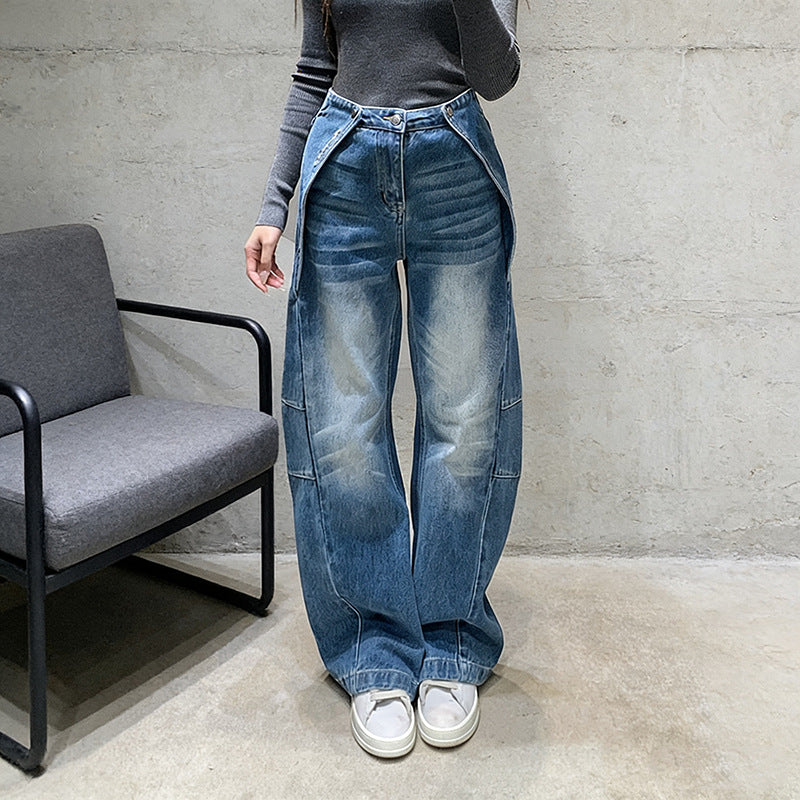 Comfort Casual Jeans Winter All Match Straight Pants