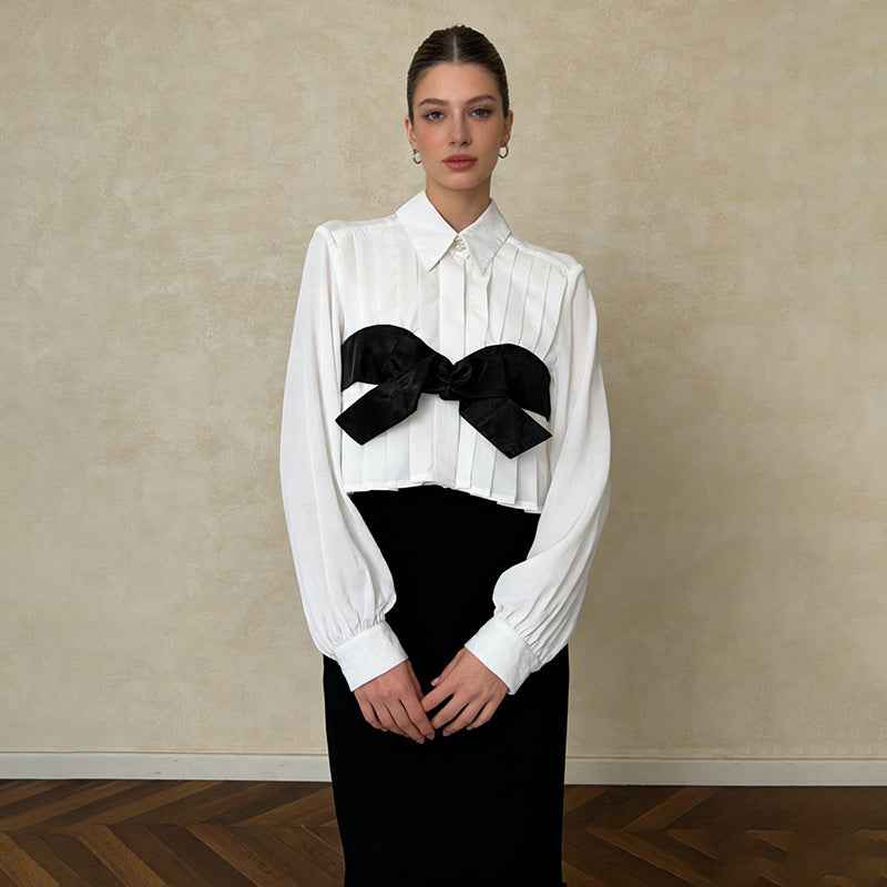 Casual Shirt Spring Colorblock Shirt