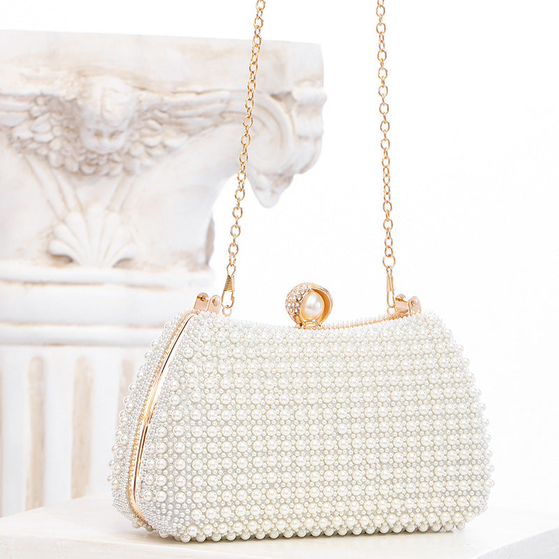 Pearl Bag Socialite Dress Dinner Party Hand Bag Crossbody Bag Dinner Bag