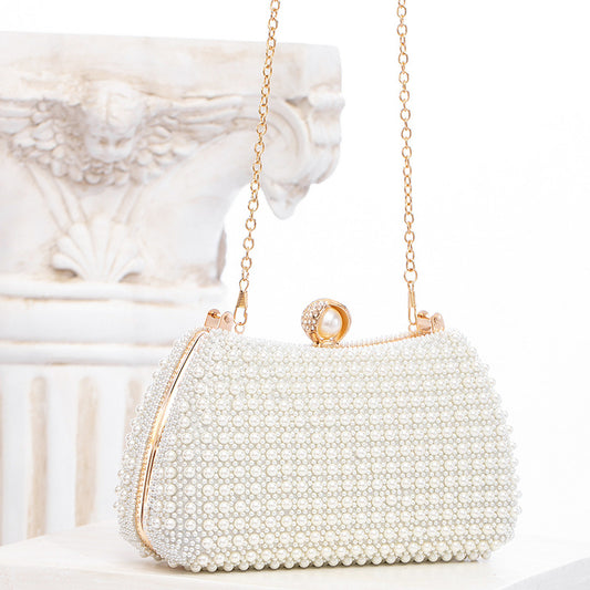 Pearl Bag Socialite Dress Dinner Party Hand Bag Crossbody Bag Dinner Bag