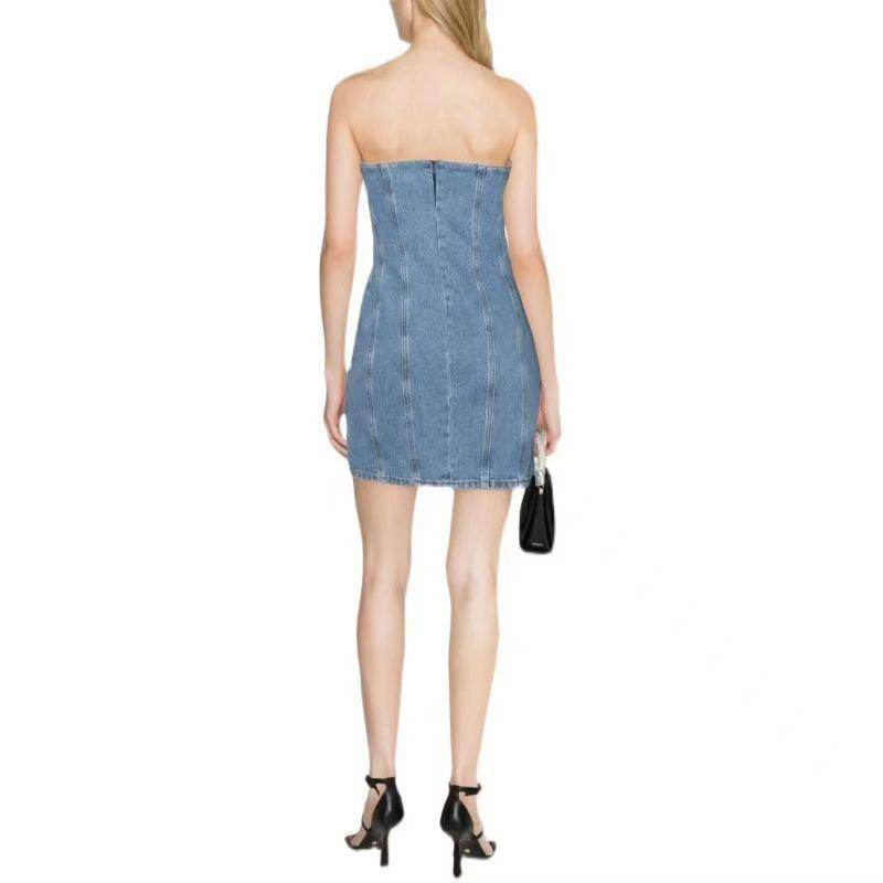 Ola denim dress - REBECATHELABEL