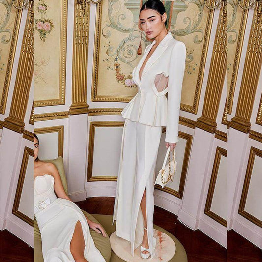 Princess moment pant suit - REBECATHELABEL