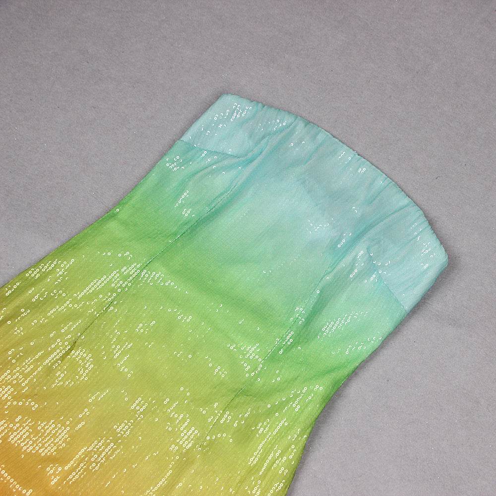 Rainbow midi dress - REBECATHELABEL