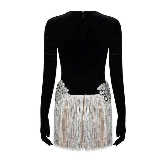 Rhinah glove mini dress - REBECATHELABEL