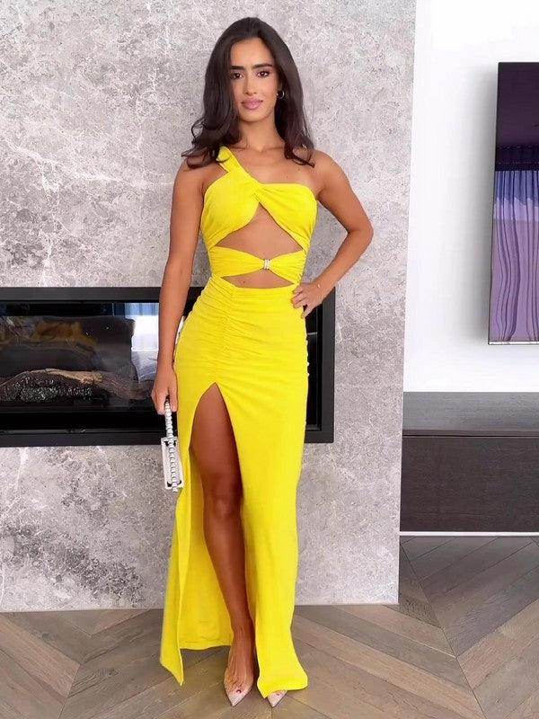 Riri floor length midi dress - REBECATHELABEL