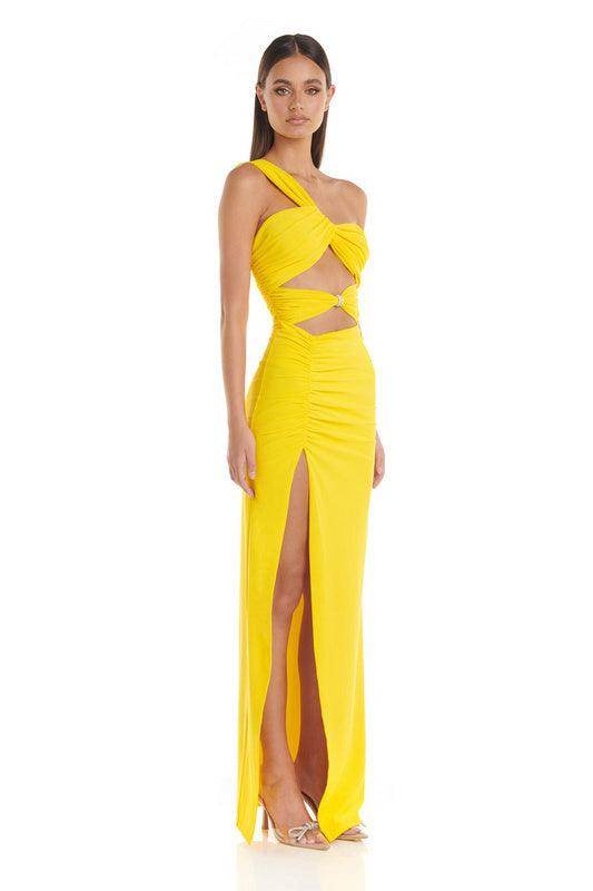 Riri floor length midi dress - REBECATHELABEL