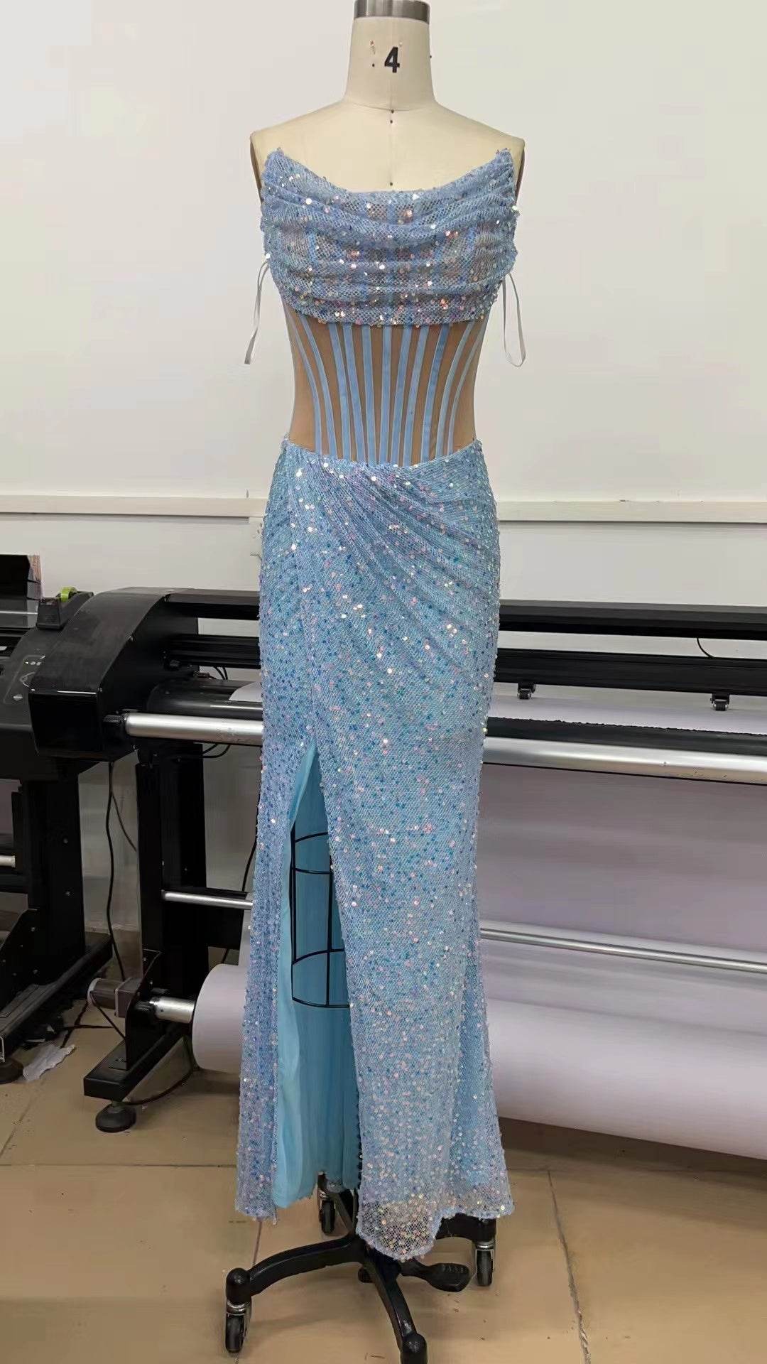 Rosary sequin dress - REBECATHELABEL