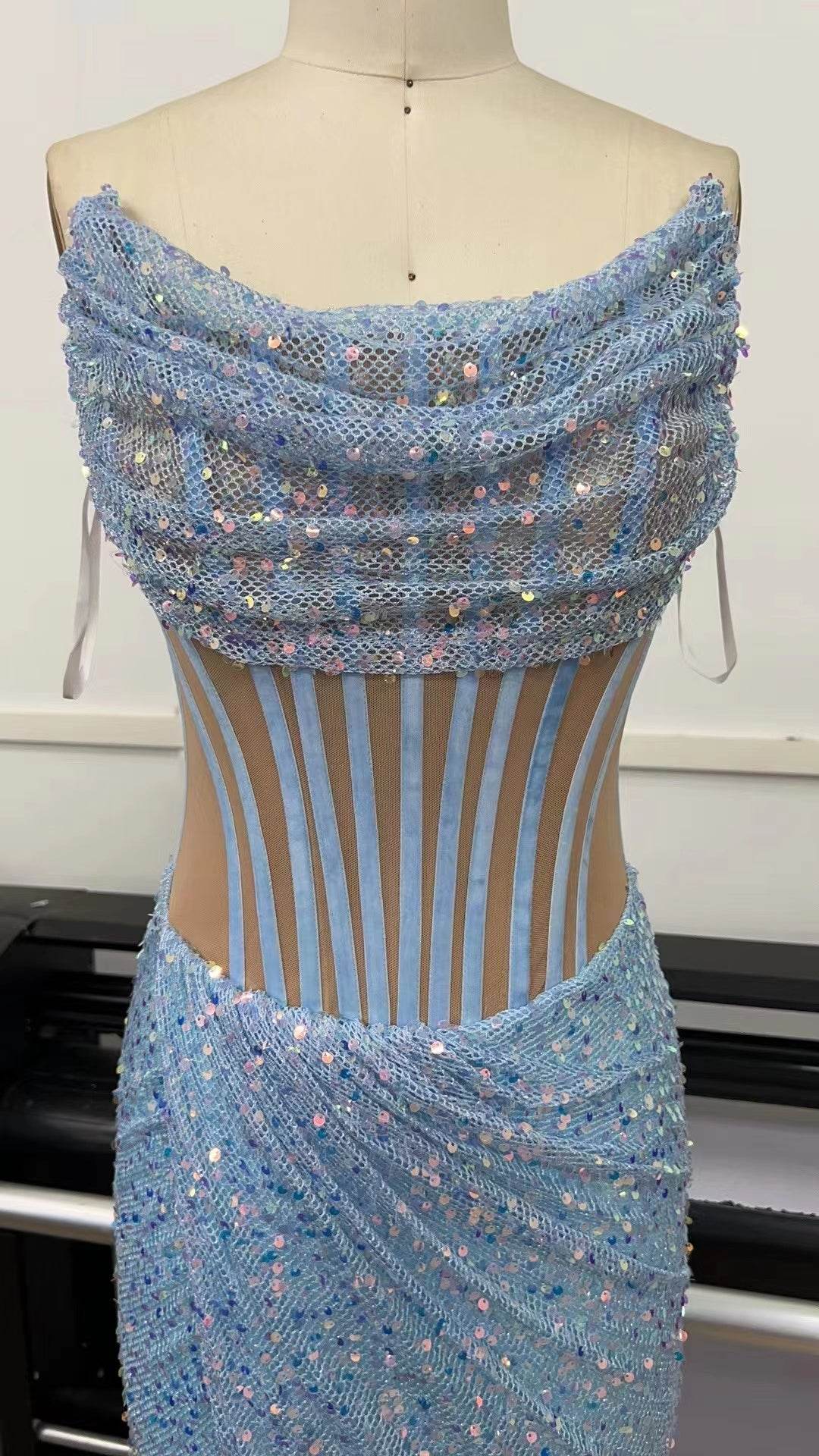 Rosary sequin dress - REBECATHELABEL