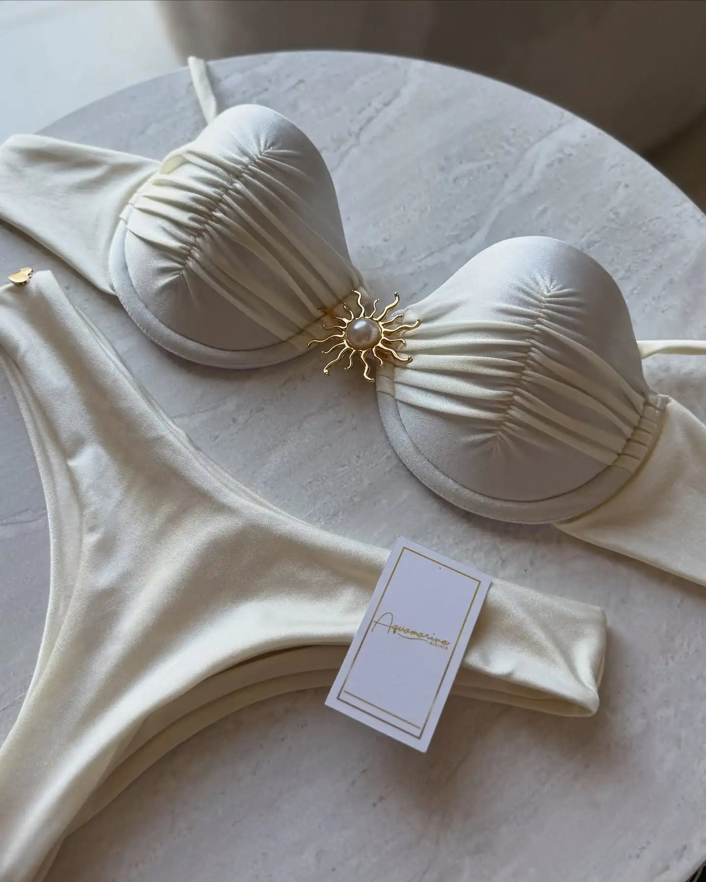 Braided Straps and Shell Details Perfect for Vacation Summer Beachwear Pool Parties Beach Vacation