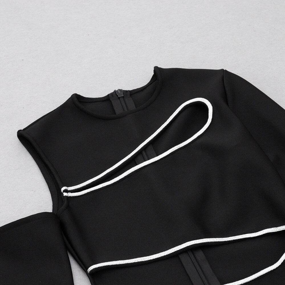 Sexy Midi Tight Bandage Dress - REBECATHELABEL