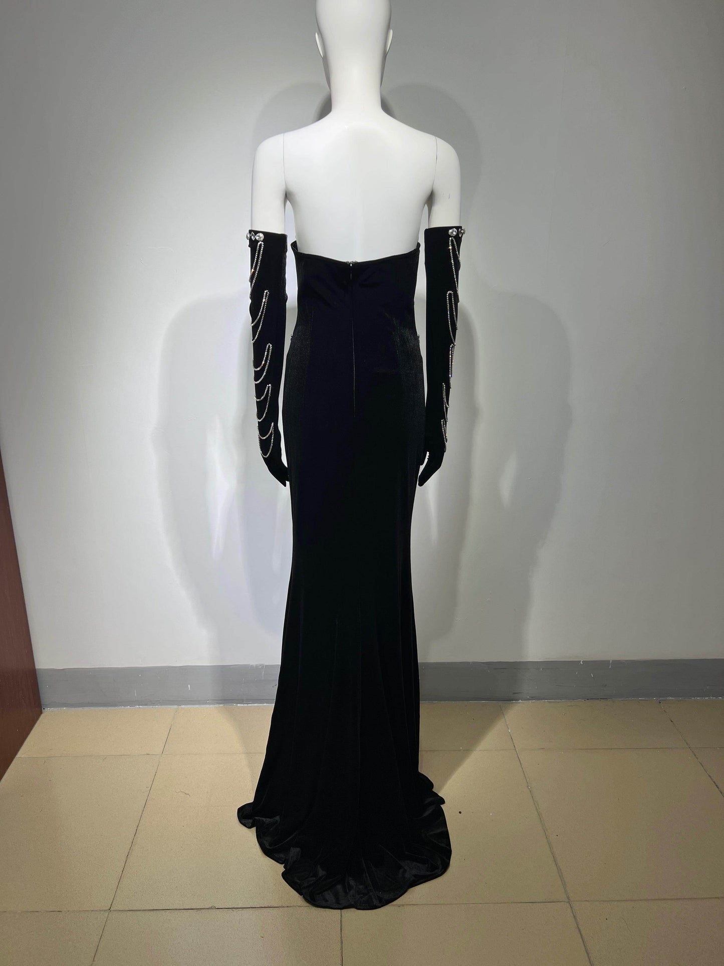 Shanel velvet dress - REBECATHELABEL