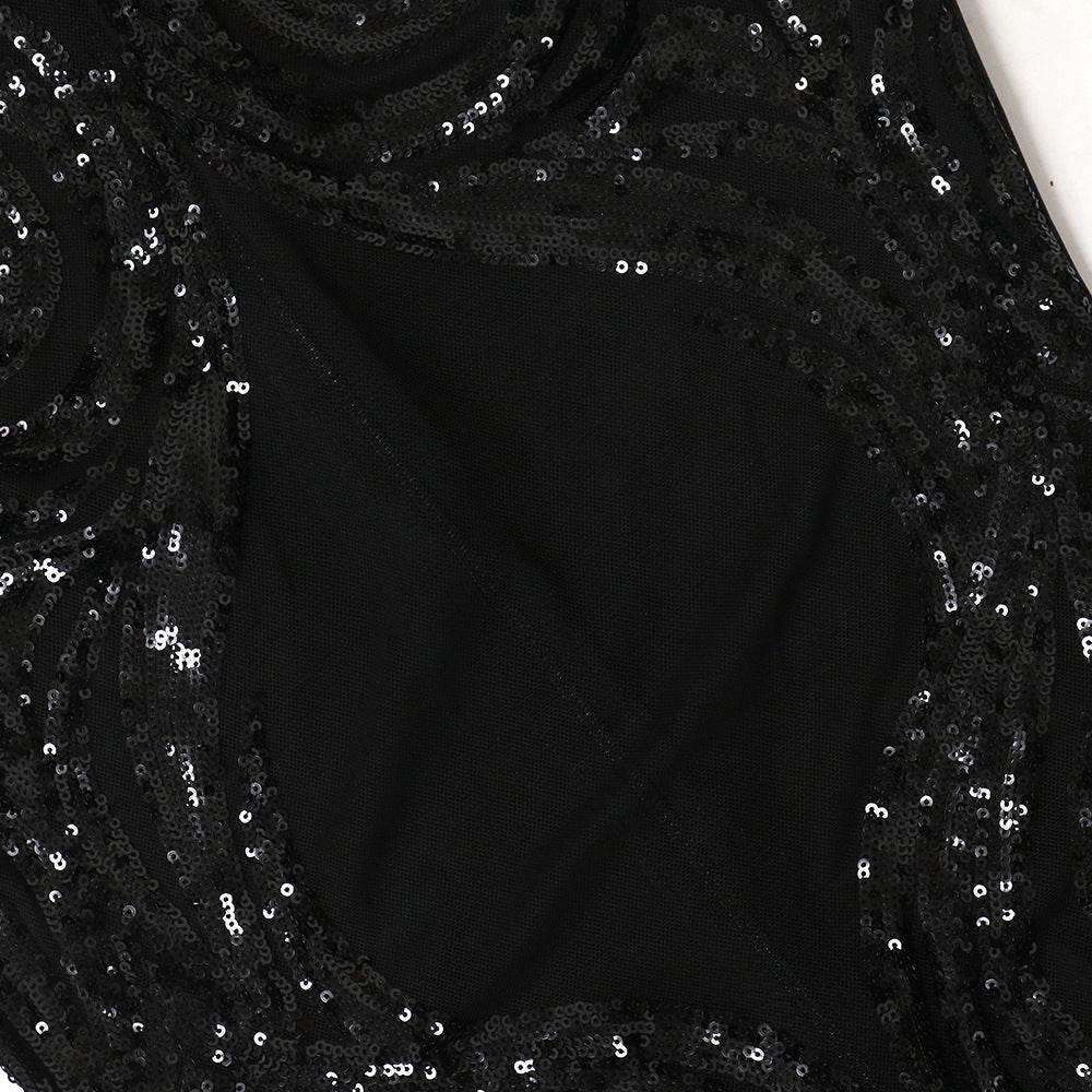 Sleeveless Round Neck See Through Jumpsuit - REBECATHELABEL