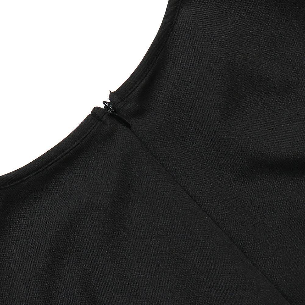 Sleeveless Round Neck See Through Jumpsuit - REBECATHELABEL