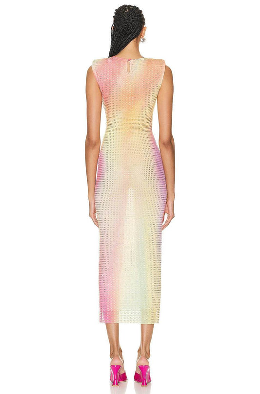 Sparkly Beading midi dress - REBECATHELABEL