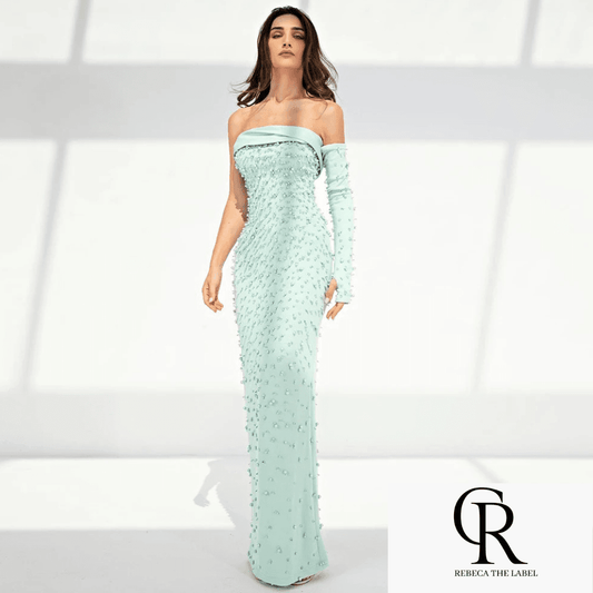 Special guest pearl dress - REBECATHELABEL