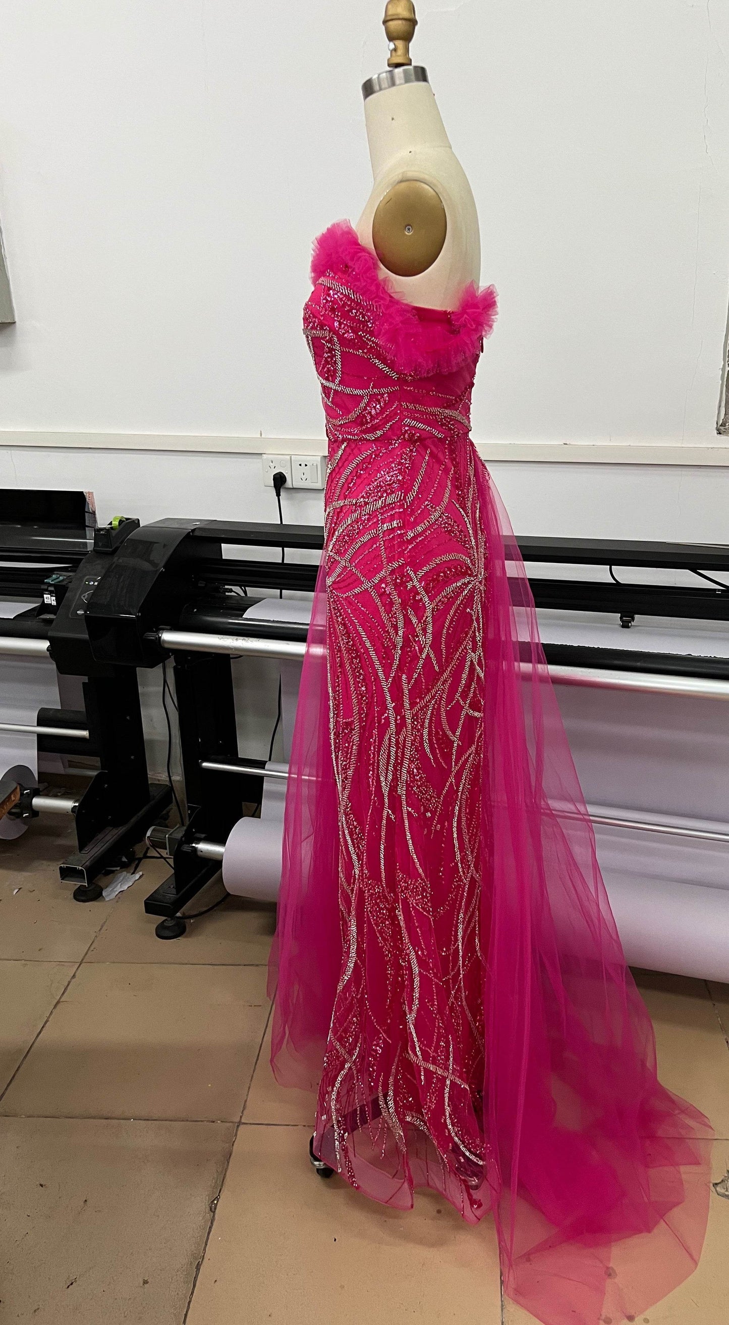 Special guest pink dress - REBECATHELABEL