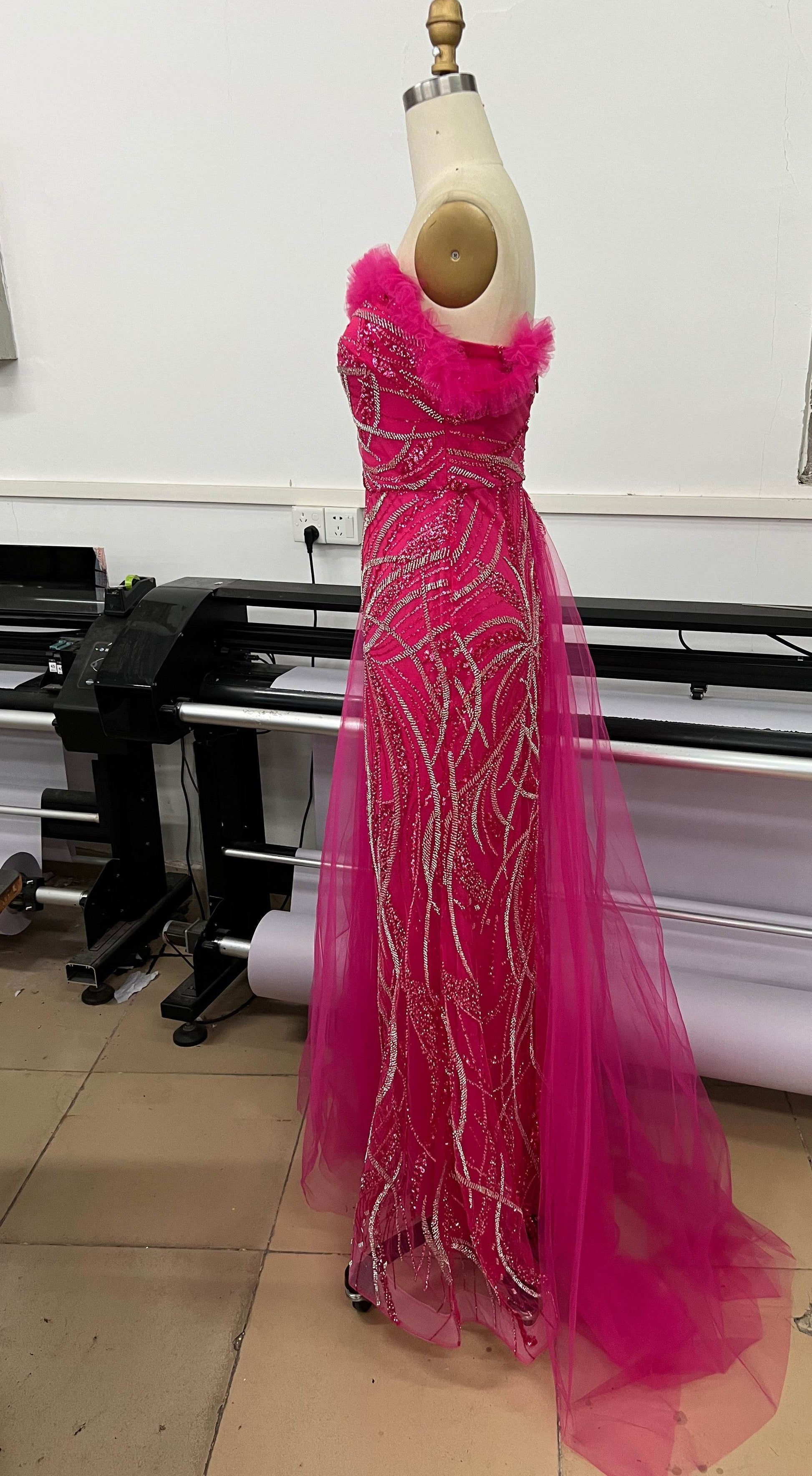 Special guest pink dress - REBECATHELABEL