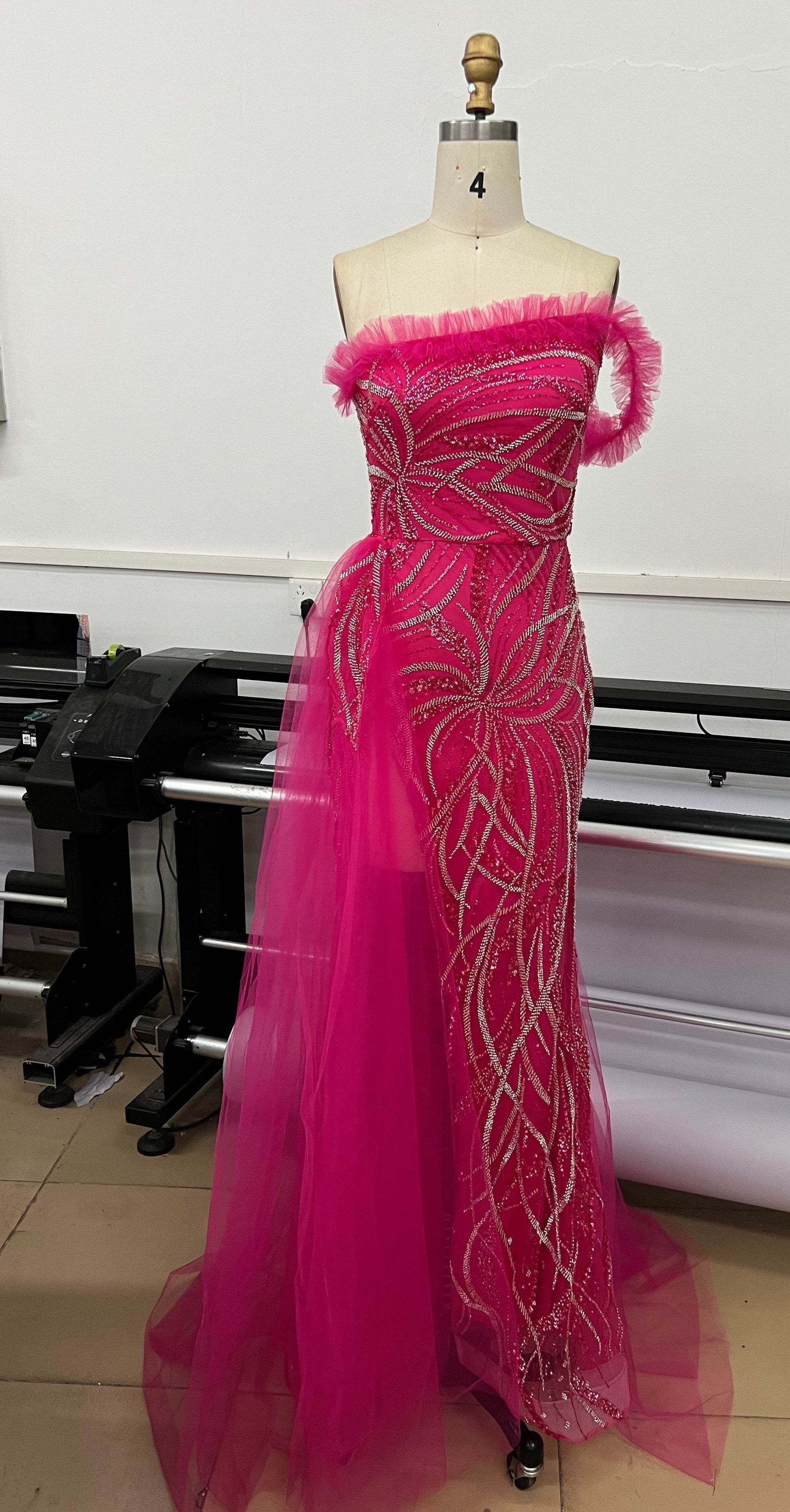 Special guest pink dress - REBECATHELABEL