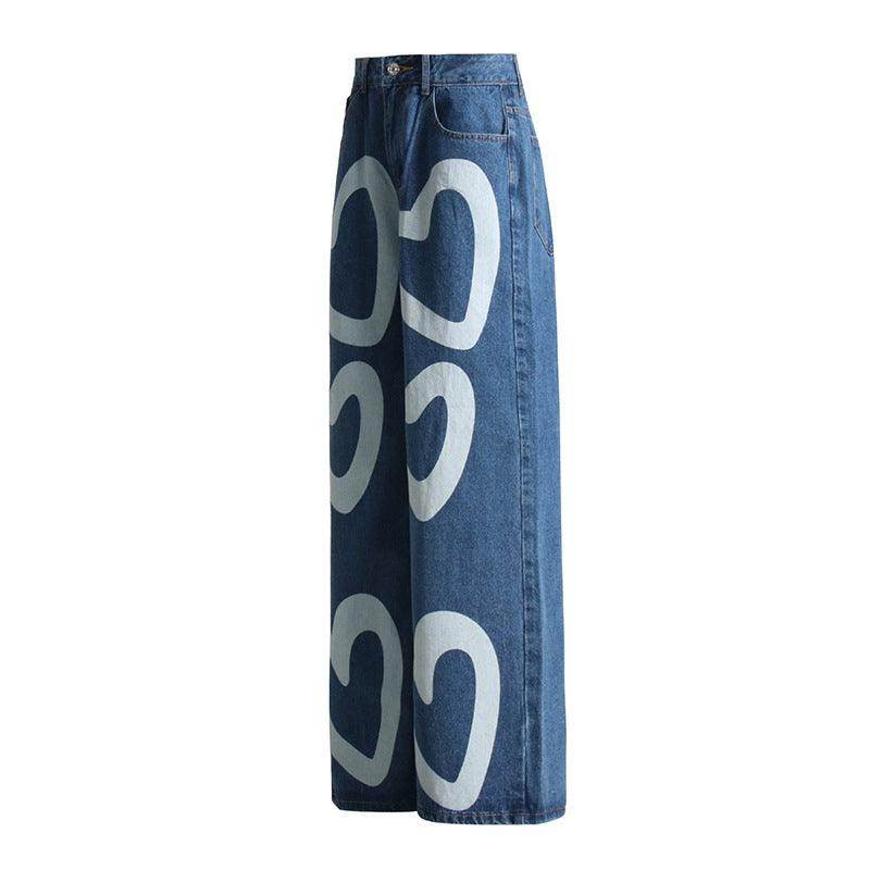 Spring Draping Retro Wide Leg Straight Leg Pants - REBECATHELABEL