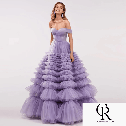 Ultra Puffy Prom Maxi Dress - REBECATHELABEL