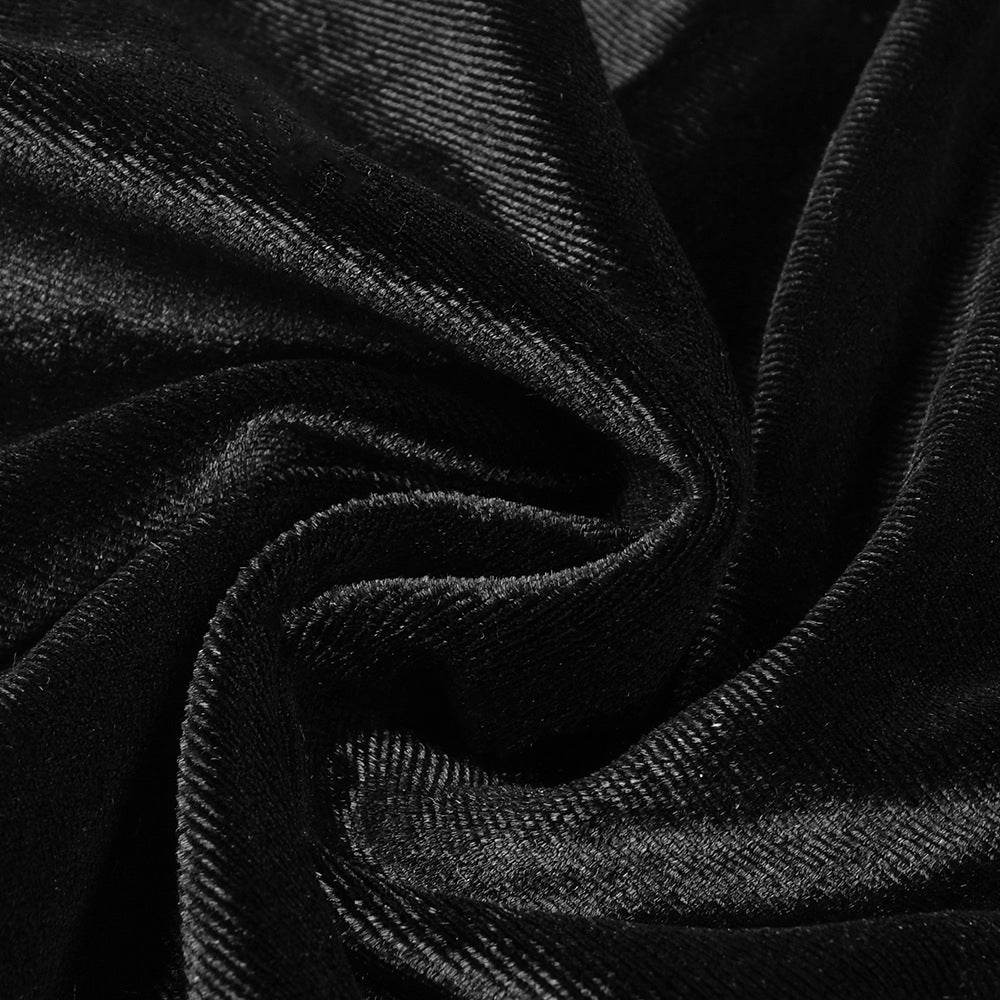 V-neck Short Set 2-piece Gloved Velvet set - REBECATHELABEL