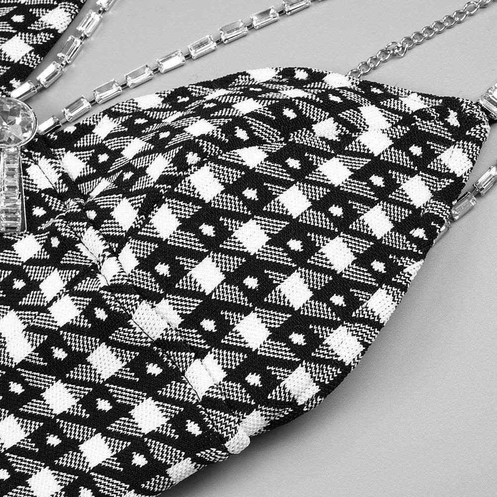 Wavy Honey mini dress - REBECATHELABEL