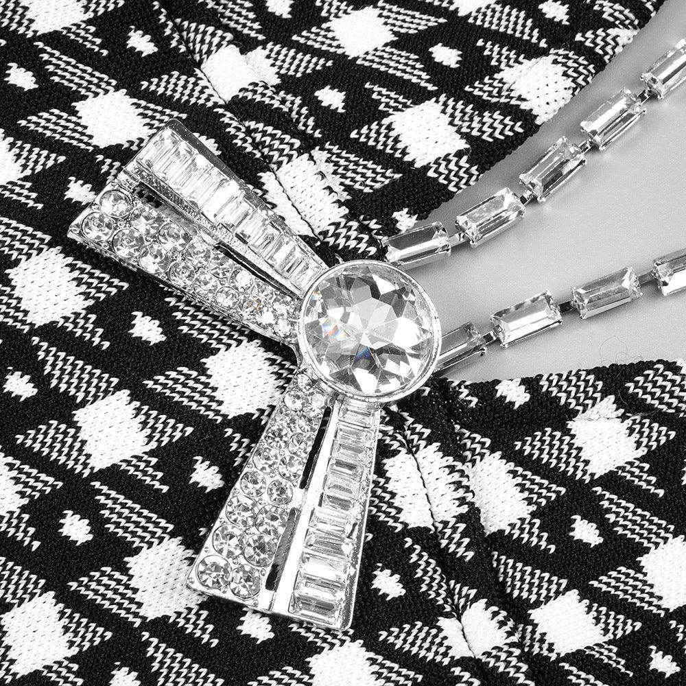 Wavy Honey mini dress - REBECATHELABEL