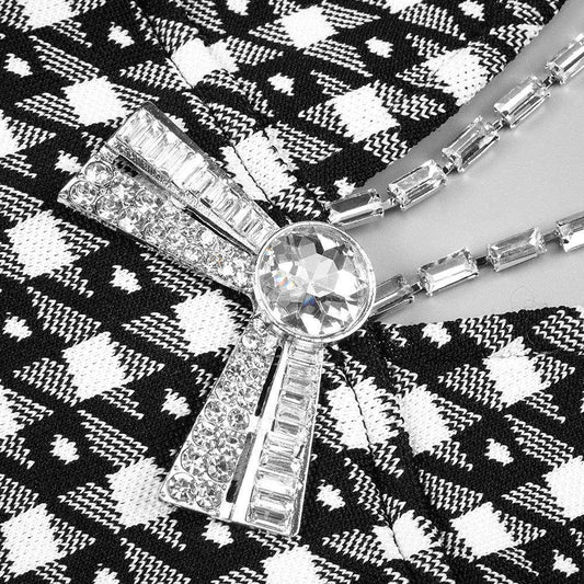 Wavy Honey mini dress - REBECATHELABEL