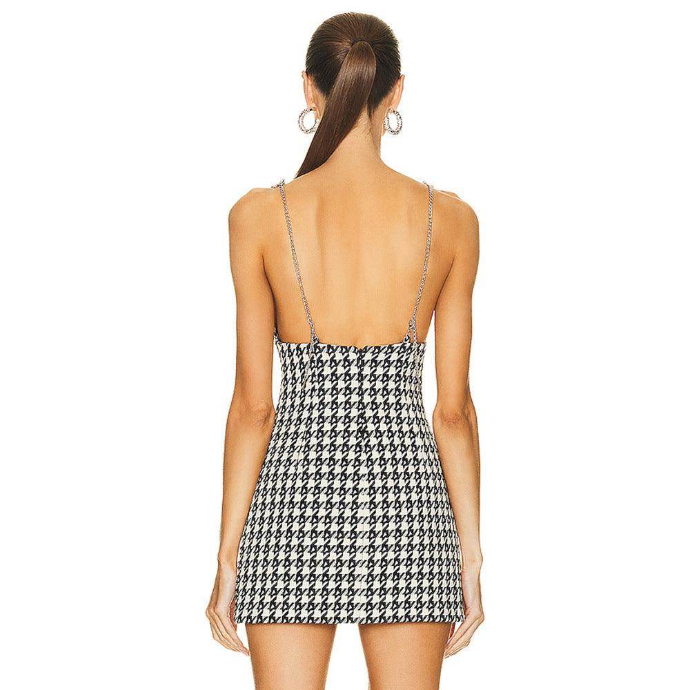 Wavy Honey mini dress - REBECATHELABEL