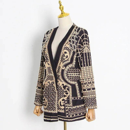 Yandy pearl blazer - REBECATHELABEL