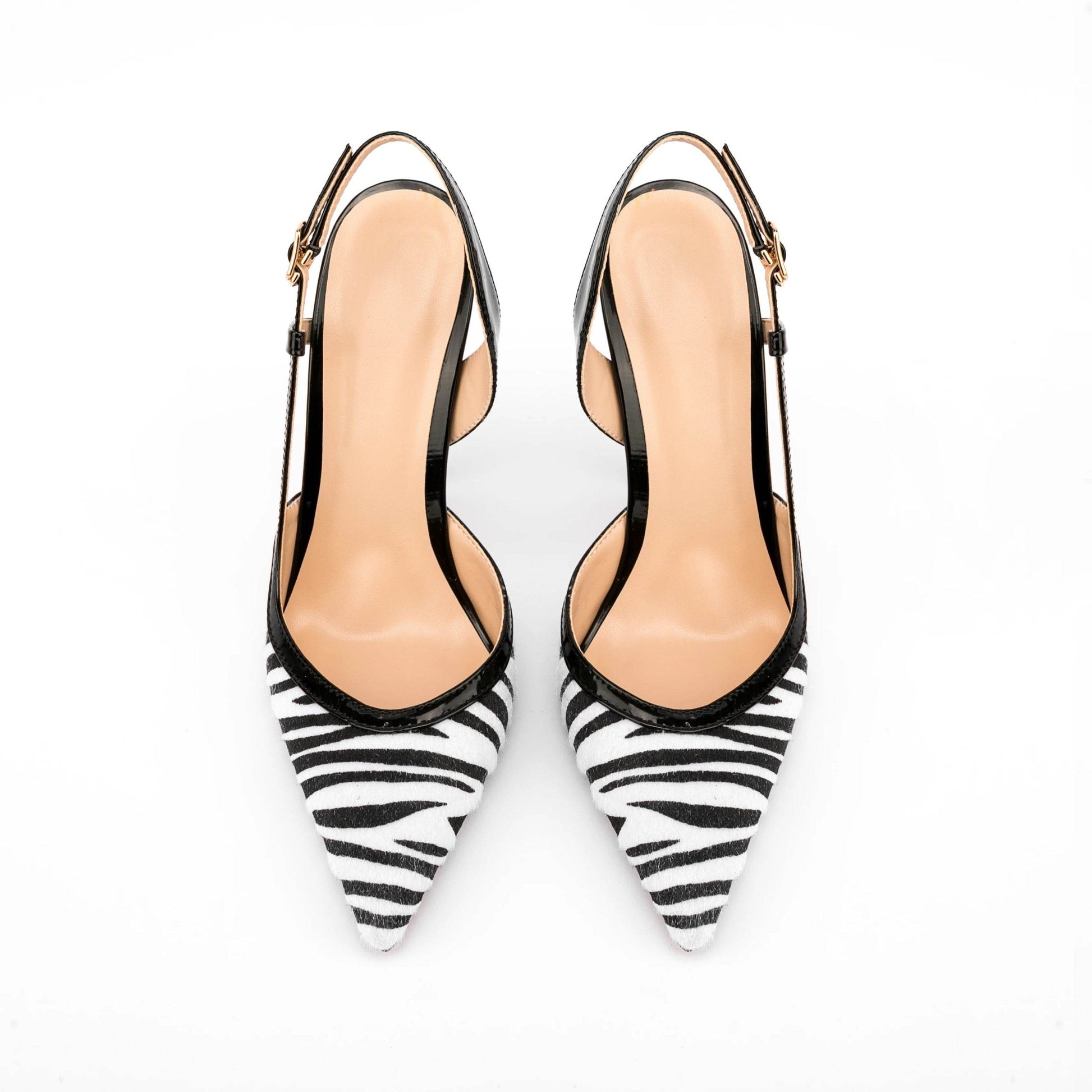 Zebra Heels - REBECATHELABEL
