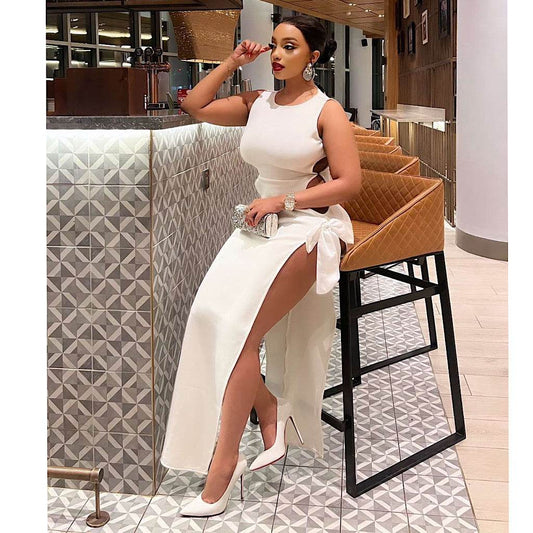 Zeina cutout bandage midi dress - REBECATHELABEL