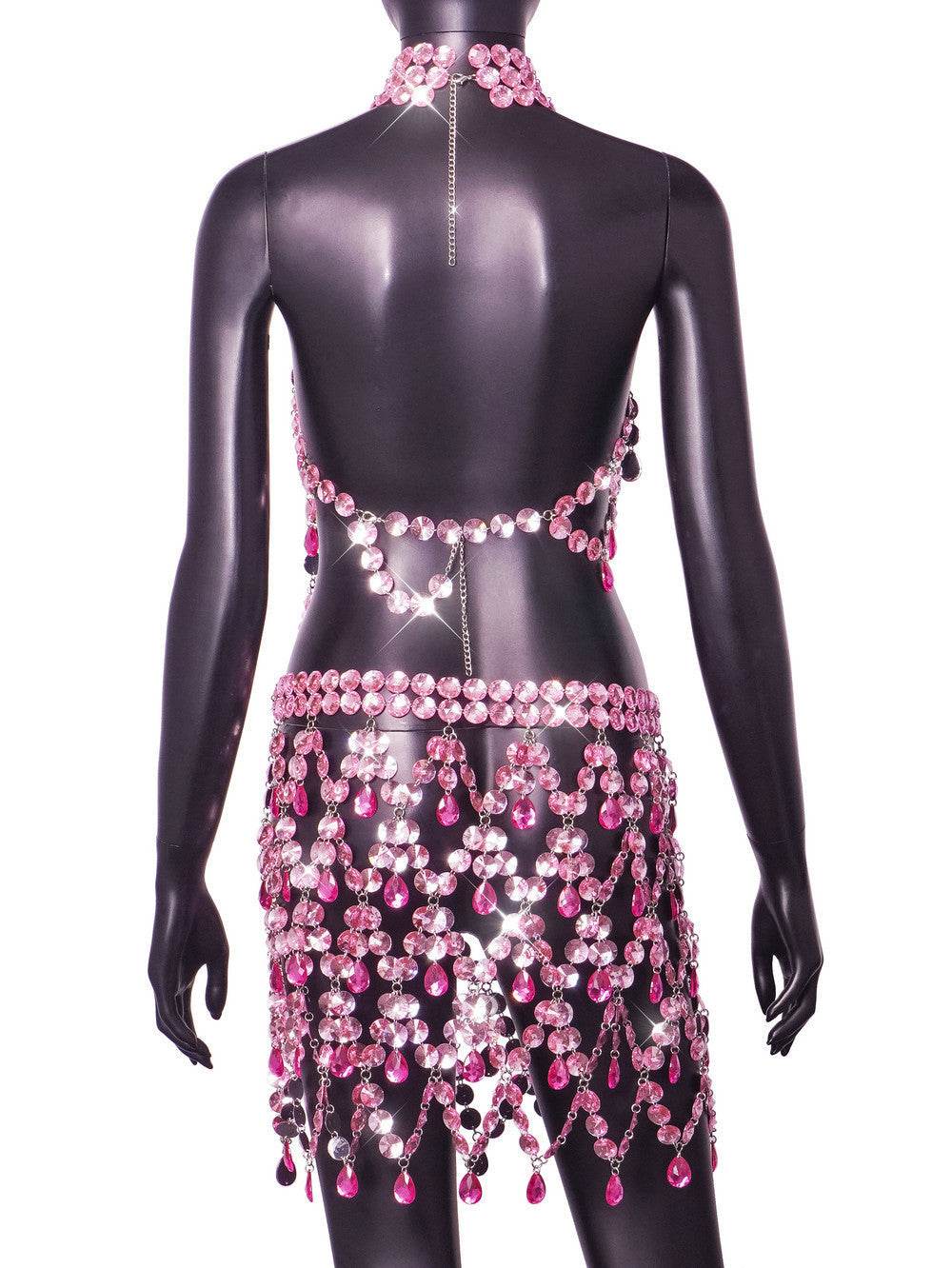 Zelie diamond skirt set - REBECATHELABEL