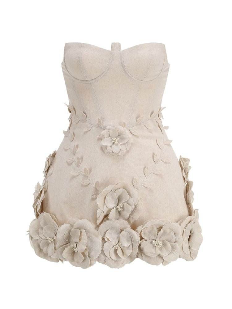 Aliyah flower dress - REBECATHELABEL