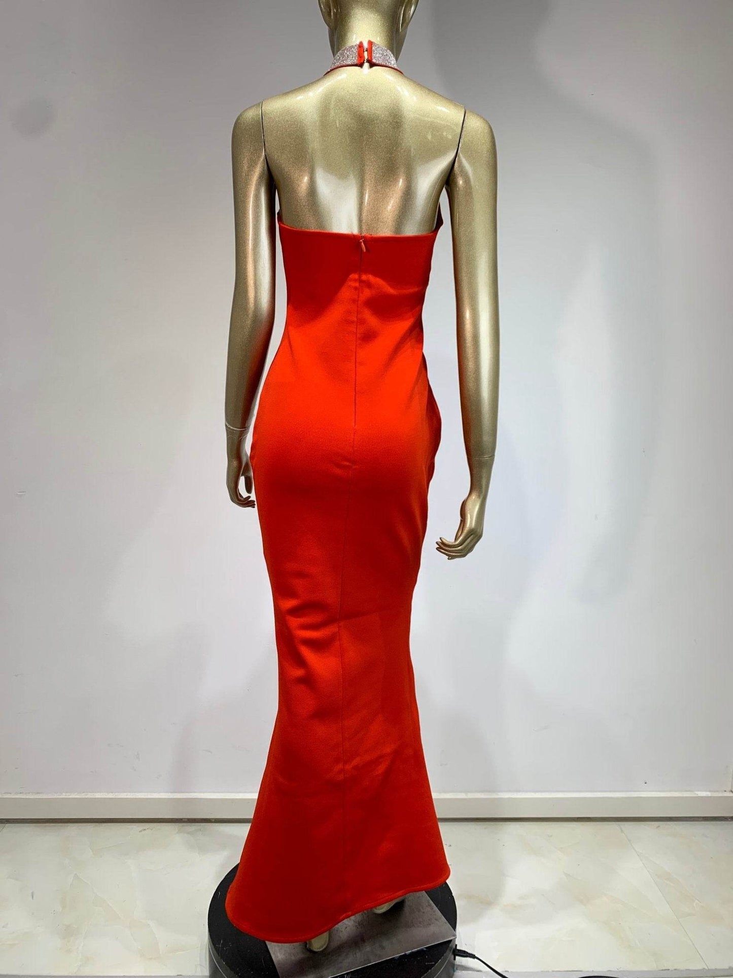 Aloma floor length dress - REBECATHELABEL