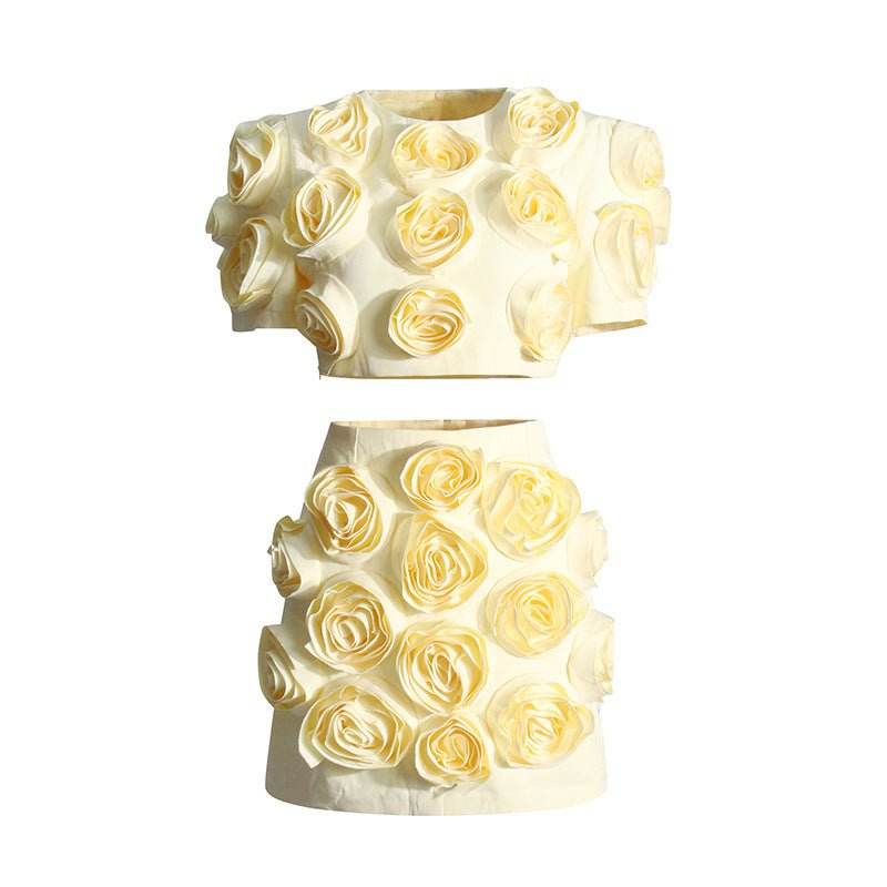 Aloma skirt flower set - REBECATHELABEL