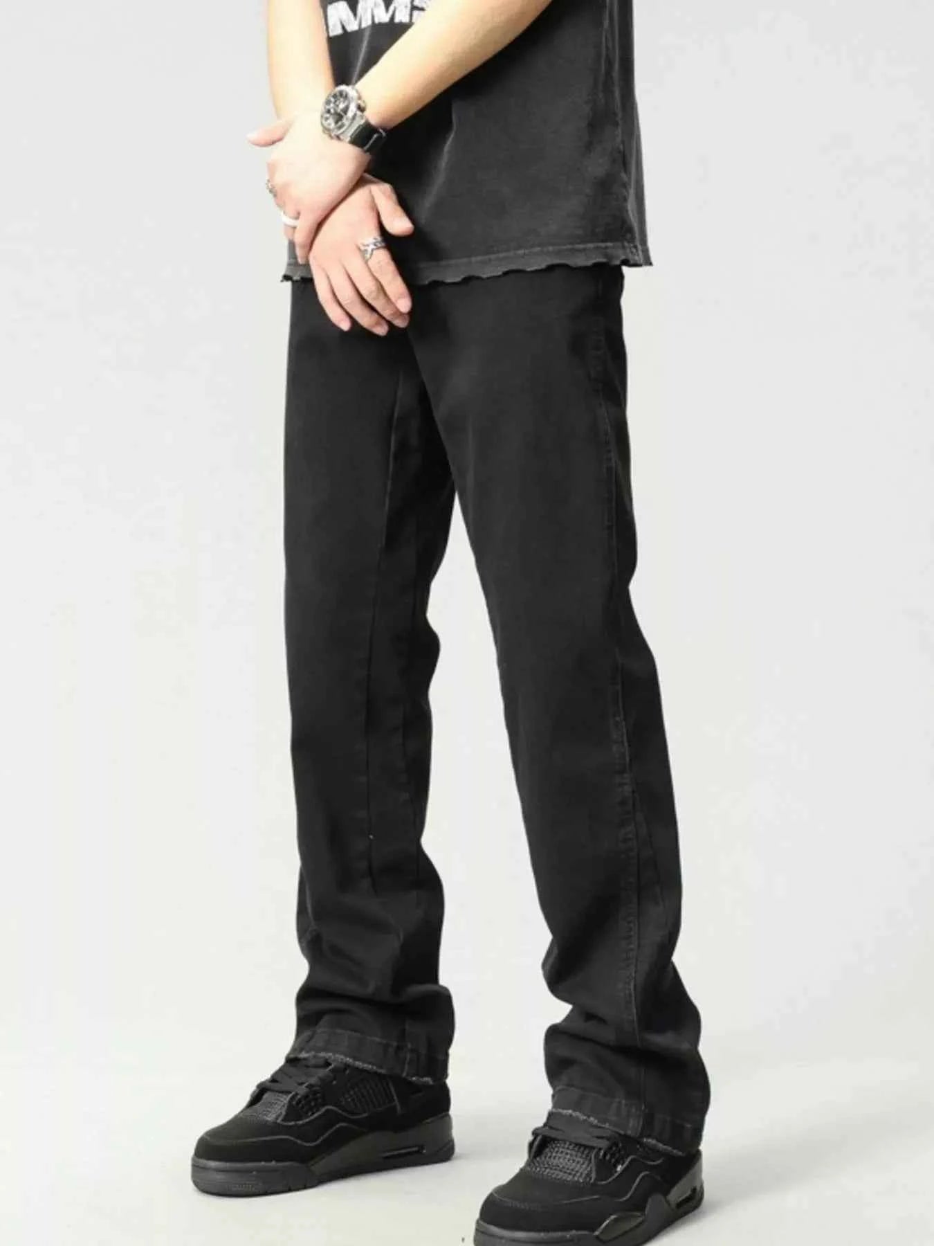 Men's Washed Loose Fit Jeans