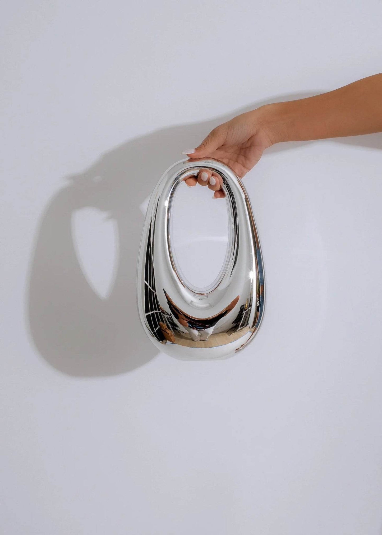 Bad Habit Handbag Silver - REBECATHELABEL