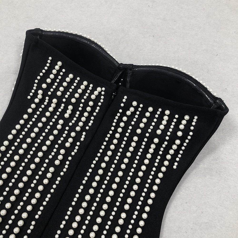 Becca pearl bandage dress - REBECATHELABEL