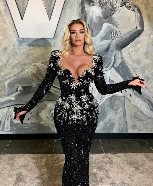 Becca sequin diamond dress - REBECATHELABEL