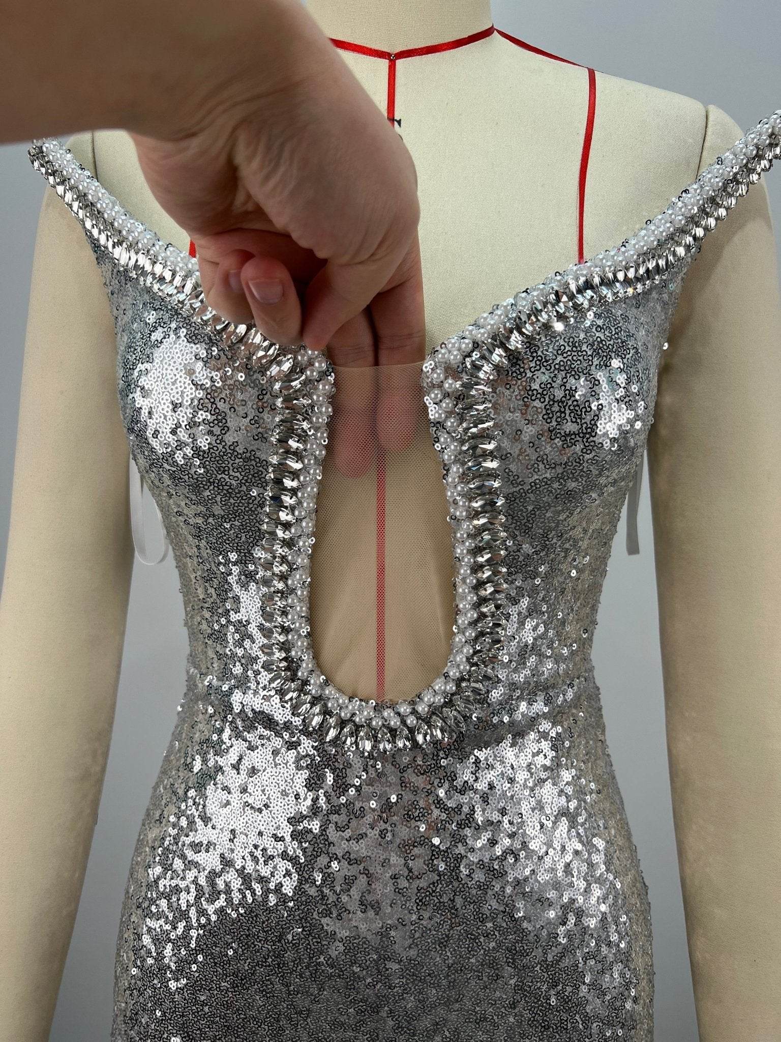 Becca sequins pearl dress - REBECATHELABEL