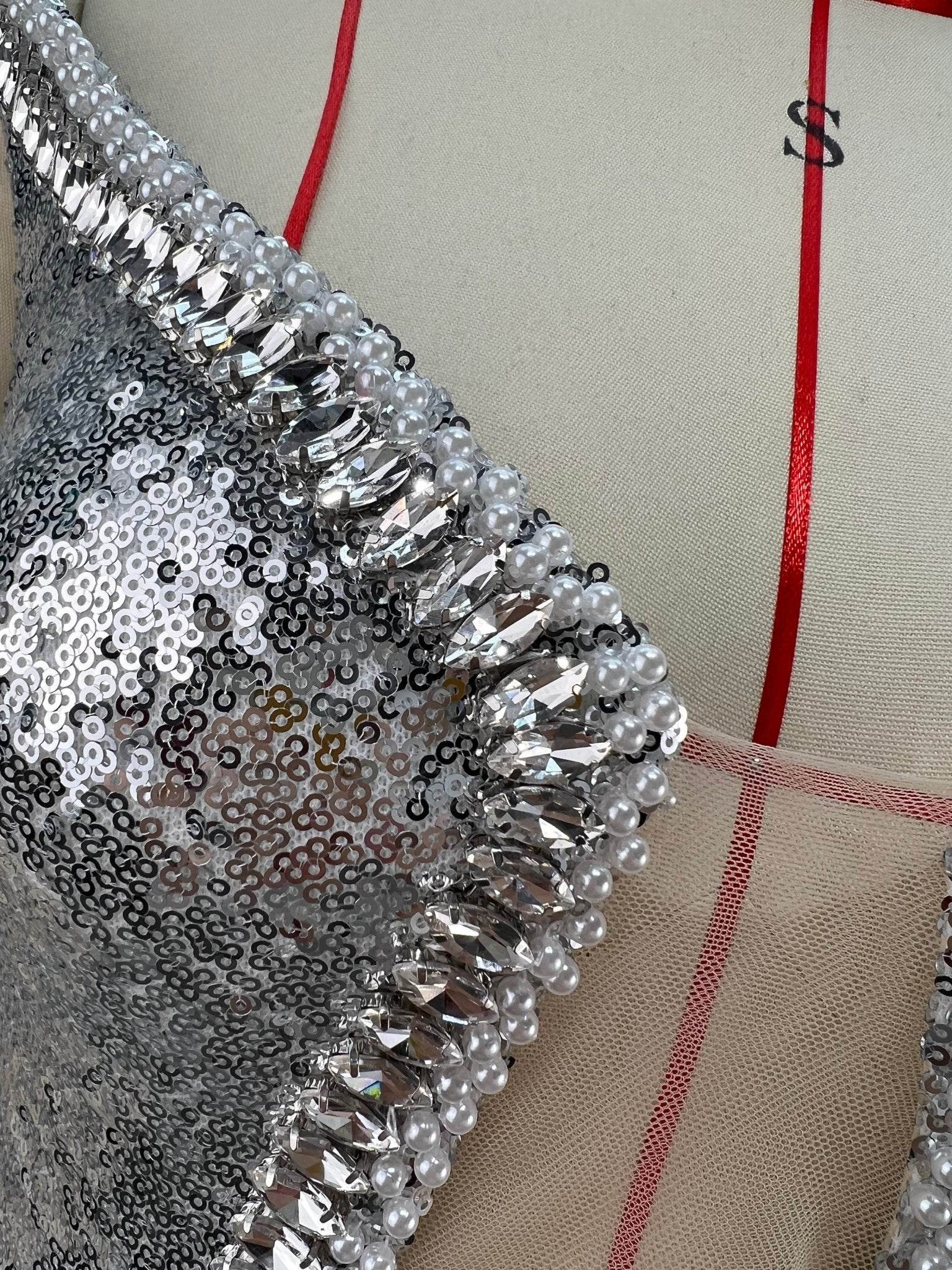 Becca sequins pearl dress - REBECATHELABEL