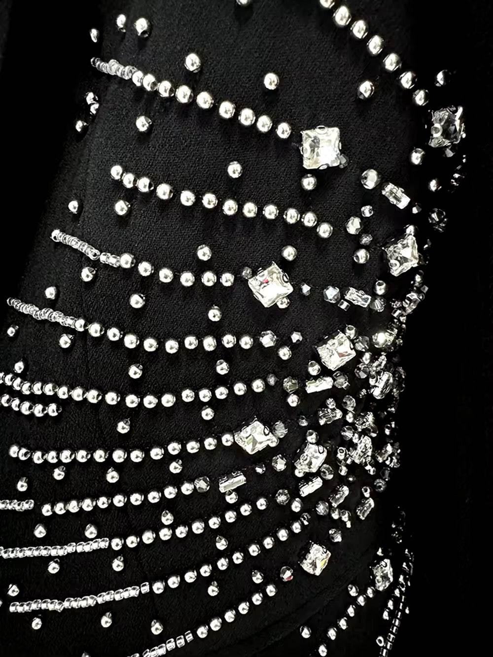 Black Blazer Pantsuits Two Piece Set - REBECATHELABEL