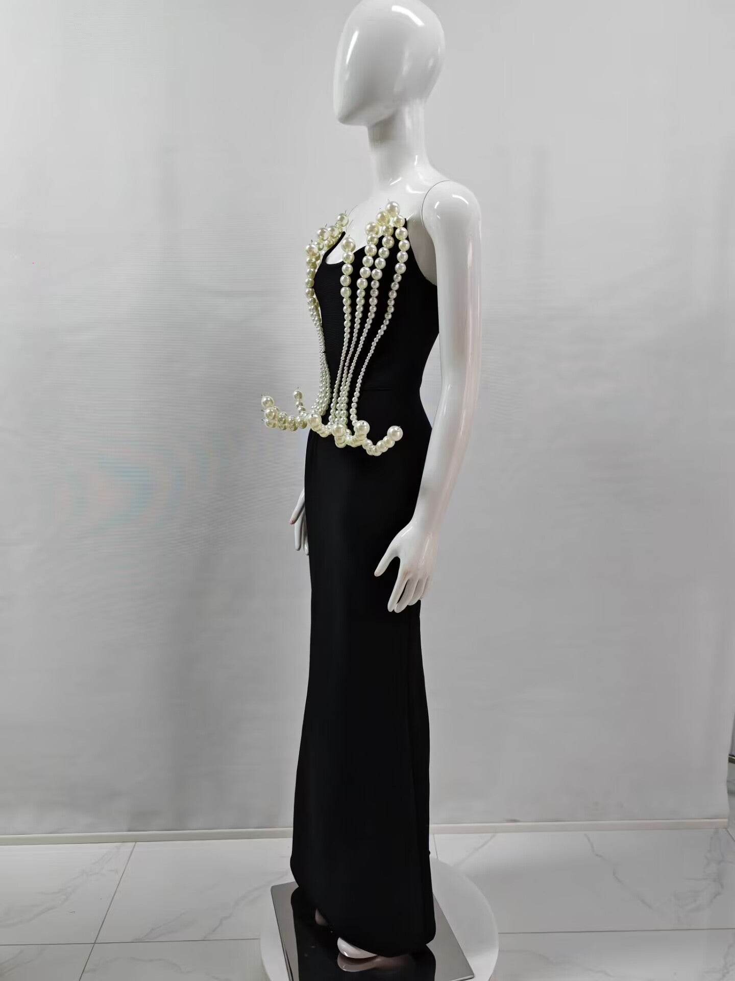 Camile pearl dress - REBECATHELABEL