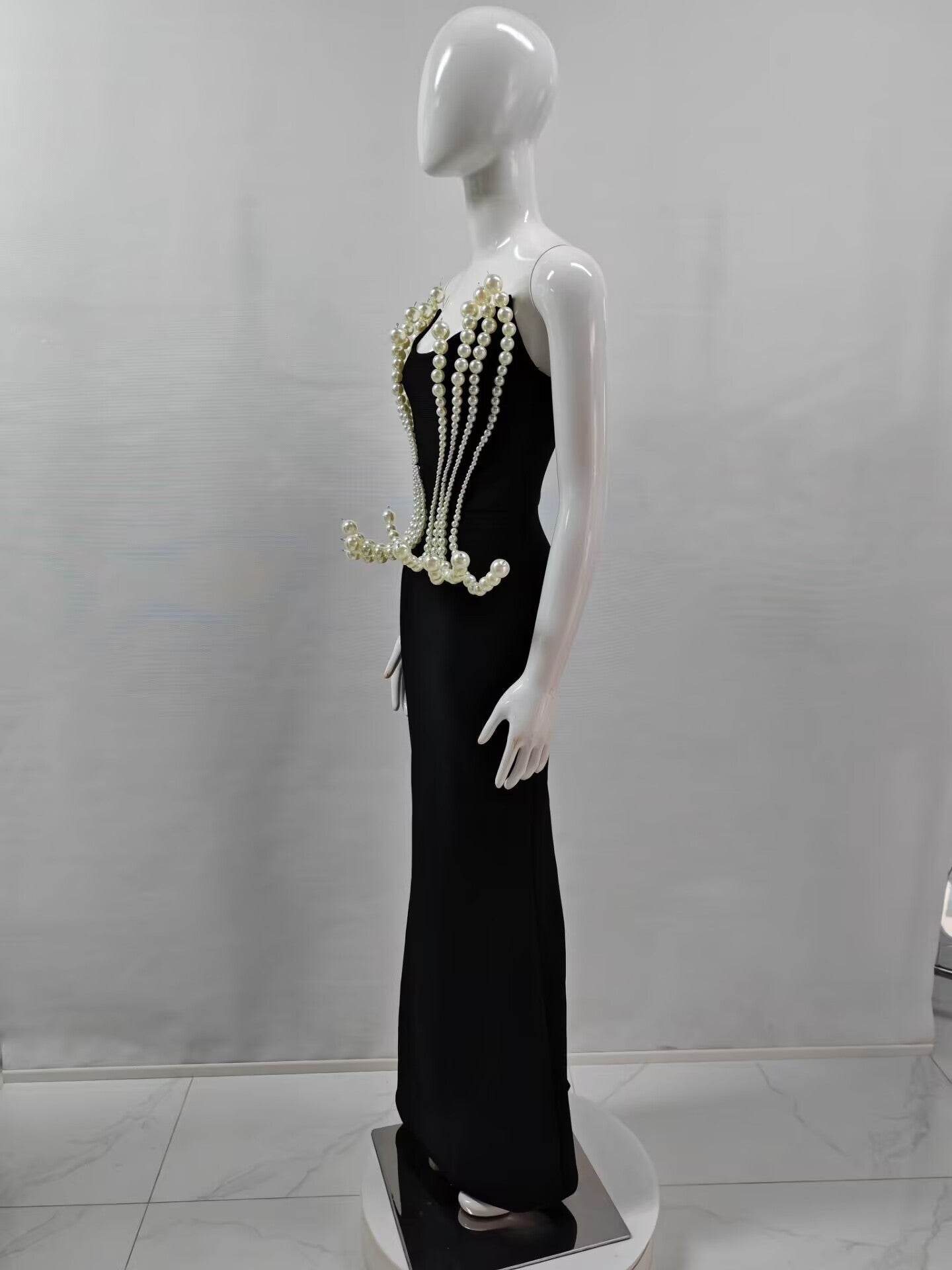 Camile pearl dress - REBECATHELABEL